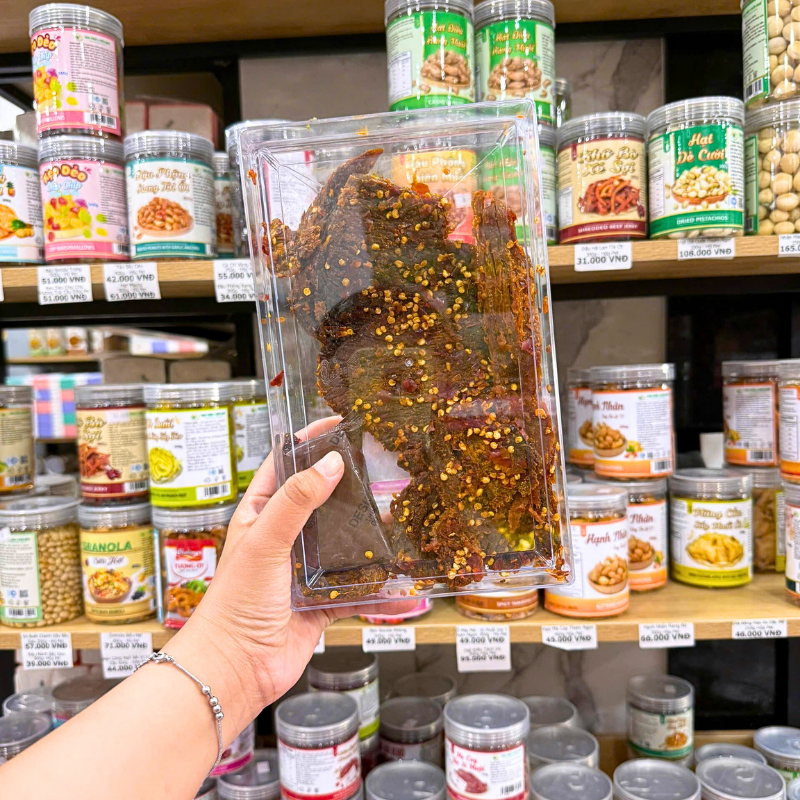 Nguồn sỉ khô Bò Siêu Cay MALAI PREMIUM BEEF GERKY 500g Nguồn sỉ khô Bò Siêu Cay MALAI PREMIUM BEEF GERKY 500g