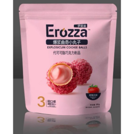 Socola Hạt Phỉ Erozza Vị Dâu Tây - Bịch Hồng - SHPEVDT