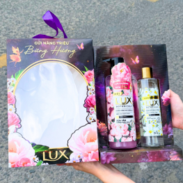 Set Quà Sữa Tắm Hương Nước Hoa LUX Botanicals Hoa Hồng Pháp - SETSUATAMLUX