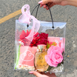 Set Giỏ Quà Tặng Nước Hoa Nữ Charme Belle 60ml - SETQUACHARME03