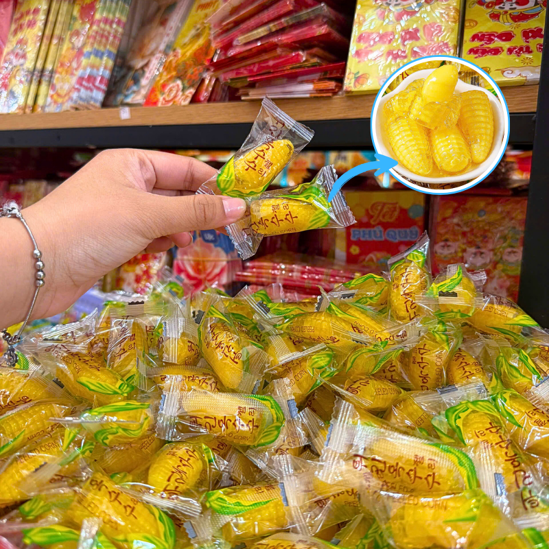 Giá sỉ kẹo Bắp Dẻo Nhân Phô Mai Chảy - Kẹo Bắp Hàng Xá 200g/Hộp Giá sỉ kẹo Bắp Dẻo Nhân Phô Mai Chảy - Kẹo Bắp Hàng Xá 200g/Hộp
