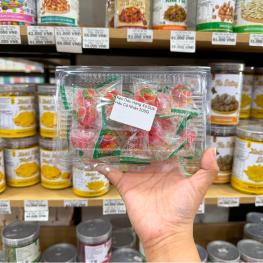 Kẹo Dẻo Hàng Xá Dưa Hấu Có Nhân 200g/Hộp - KDHXDHCN200G