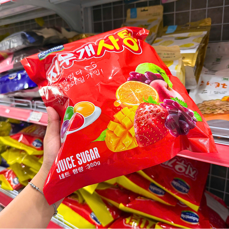 Kẹo Dẻo Trái Cây ADORABLE Vị Thập Cẩm 360gr Kẹo Dẻo Trái Cây ADORABLE Vị Thập Cẩm 360gr