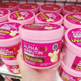 Kem Body Dưỡng Trắng Da Chống Nắng Alpha Arbutin Thái Lan 500g - Kem Body Alpha Arbutin Phiên Bản Mới - 8854411377532MOI