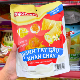 Bánh Tay Gấu Nhân Chảy Dong Foods Vị Trứng Muối 120g - 8938552473244