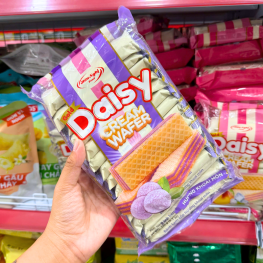 Bánh Kem Xốp Hữu Nghị Daisy Hương Khoai Môn 145g - 8934760031030