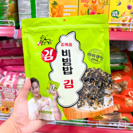 Rong Biển Rắc Cơm Canxi Zala Hàn Quốc 250g - Bịch Xanh Lá - 6975910442230