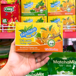 Trà Xanh Hoà Tan Tiến Thành Hương Cam 240g - 8935081820129