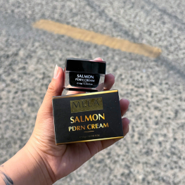 Kem Face Cá Hồi Salmon Pdnr Cream Meea Origin Mini - Face Meea Cá Hồi Phiên Bản Mới 10g - 8938562497094