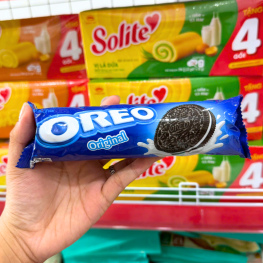 Bánh Quy Oreo Nhân Kem Vị Vani 105g - 8992760221028