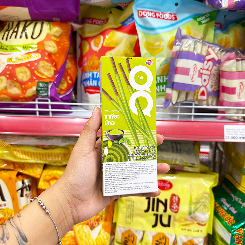 Bánh Que Đũa Phủ Trà Xanh Ticky Uni Firms - Màu Xanh Lá Bánh Que Đũa Phủ Trà Xanh Ticky Uni Firms - Màu Xanh Lá