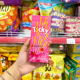 Bánh Que Đũa Phủ Dâu Ticky Uni Firms - Màu Hồng - 8858694610096LE
