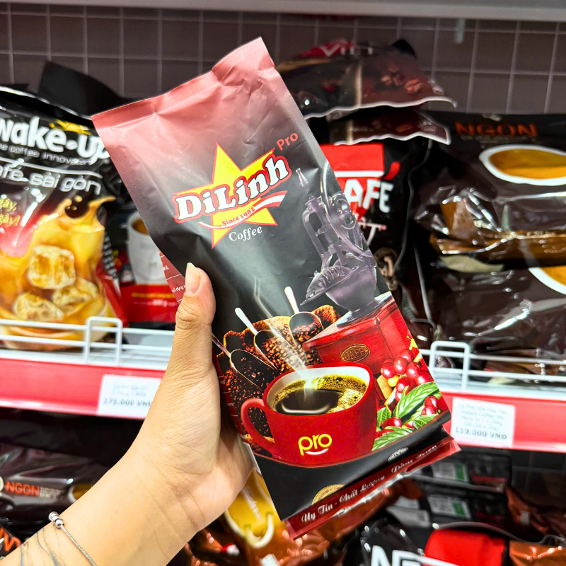 Cà Phê Di Linh Pro 500g - Bịch 24 Gói Cà Phê Di Linh Pro 500g - Bịch 24 Gói