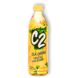 Trà Xanh C2 Hương Chanh Chai Lớn 455ml - 8934564600357
