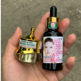 Combo Thảo Dược Gia Truyền Spa Kem Face 10g & Serum 15ml Hỗ Trợ Da Thâm Nám Tàn Nhang Phiên Bản Mới - CTTGTSM