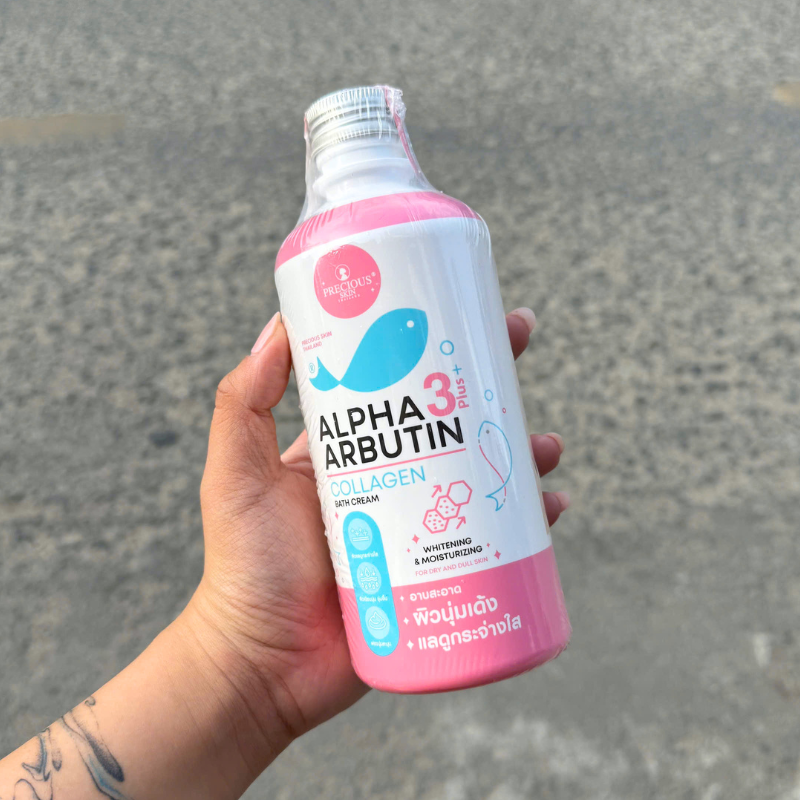 29002_14_20260401164030.png Sữa Tắm Trắng Da Alpha Arbutin 3Plus+ Precious Skin Collagen Bath Cream 350ml - Phiên Bản Mới - 8859690402159
