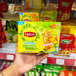 Trà Lipton Ice Tea Trà Vị Chanh Mật Ong 192g (16 Gói x 12g) - 8720608618163