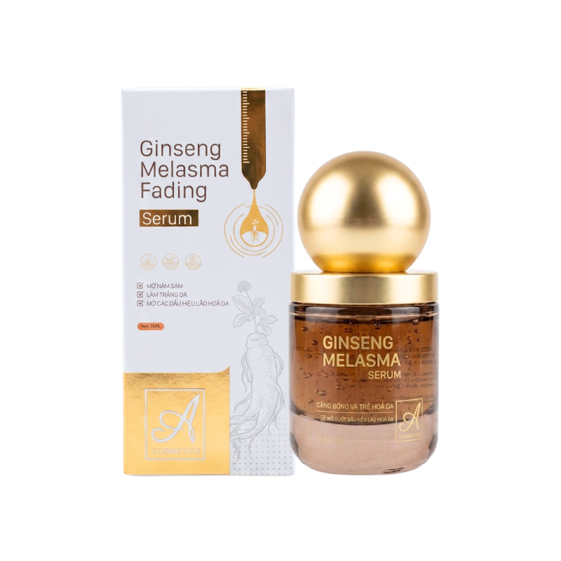 Serum Nám A Ginseng Melasma Fading Serum Cosmetic Phương Anh 35ml - Serum A Mỹ Phẩm Phương Anh - Phiên Bản Mới Serum Nám A Ginseng Melasma Fading Serum Cosmetic Phương Anh 35ml - Serum A Mỹ Phẩm Phương Anh - Phiên Bản Mới