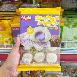 Bánh Mochi Phủ Dừa Weisiel Vị Sữa Khoai Môn 180g - 6971153696027