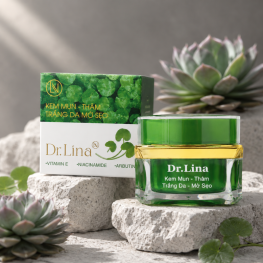 Kem Face Dr Lina Xanh Giảm Mụn Mờ Thâm Sáng Da Mờ Sẹo 18g - 8938566979718