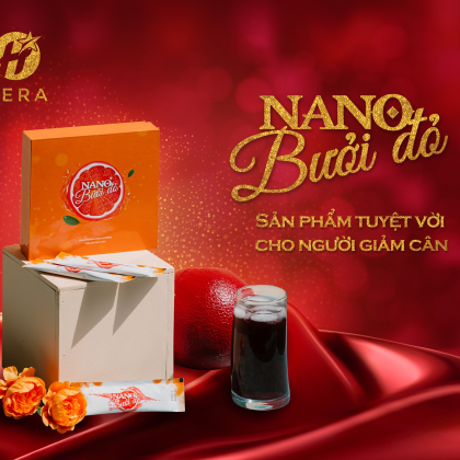 Nano bưởi đỏ Hera là sản phẩm Lấy cảm hứng từ giống Bưởi Tiến Vua quý hiếm từ thời Vua Lê