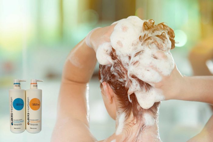 Combo Dầu Gội Xả Olexrs Hair Salon Argan Oil 500ml