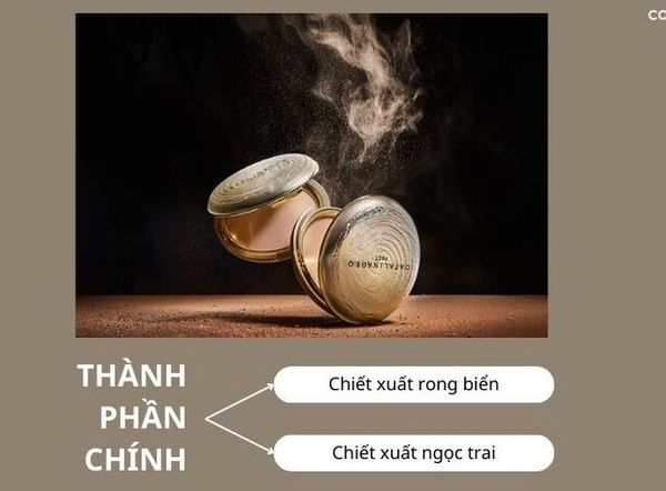 Phấn phủ Catalina Geo Pact Màu 01 Natural Beige 22g