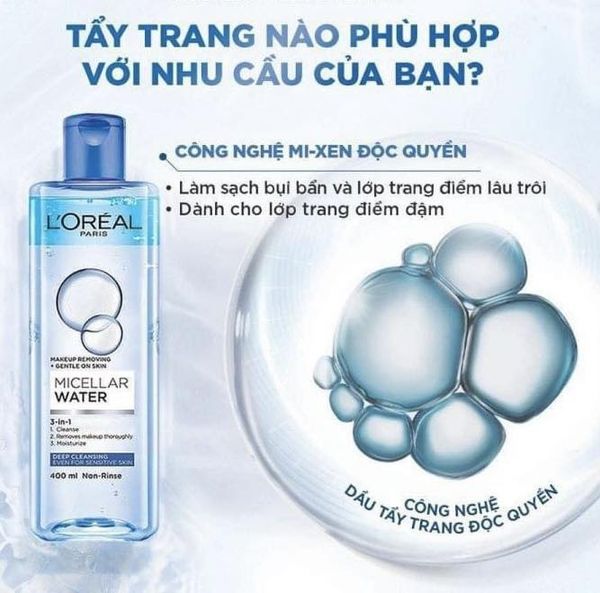 Bạn đang cần tìm một sản phẩm tẩy trang sạch sâu Nước Tẩy Trang L