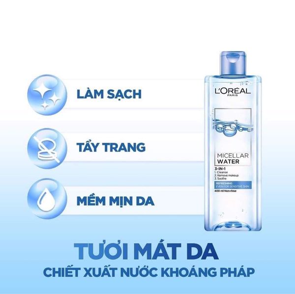 Refreshing even for sensitive skin chai xanh nhạt