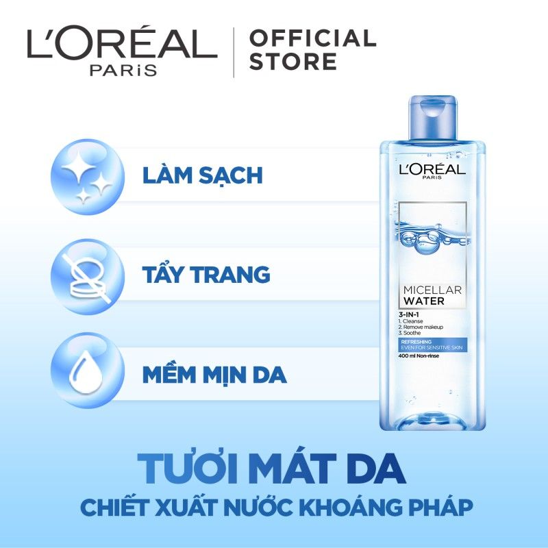 Refreshing even for sensitive skin chai xanh nhạt