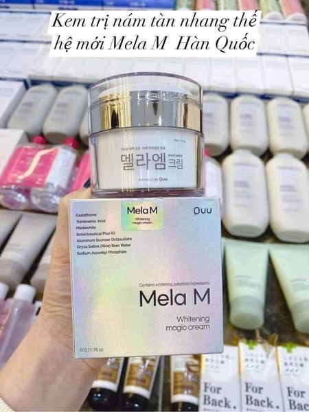 Kem Trị Nám Mela M Whitening Magic Cream 50g