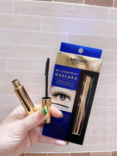 Mascara Browit By Nongchat My Everyday Mascara #Endless Night 5.5g Xanh dương