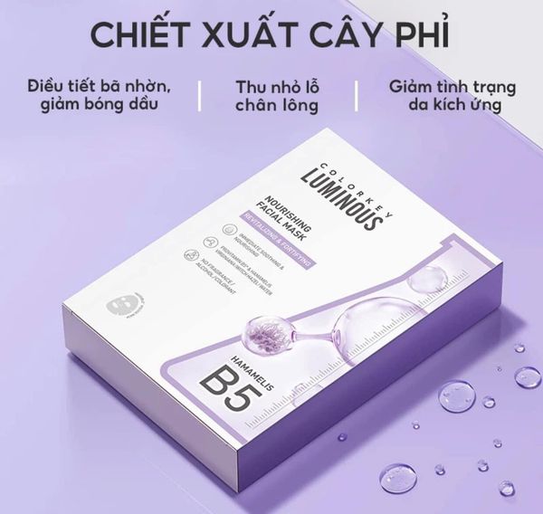 Mặt Nạ B5 Colorkey Luminous Nourishing Facial Mask Revitalizing & Fortifying