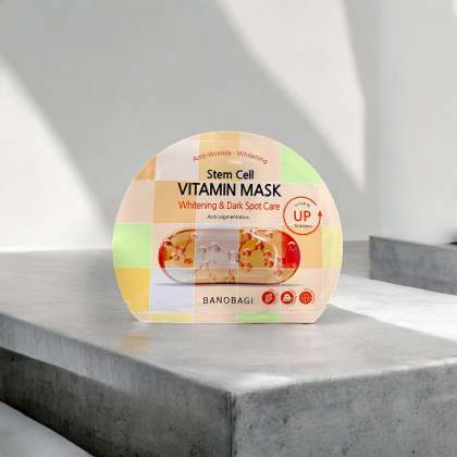 Mặt nạ Banobagi Stem Cell Vitamin Mask Whitening & Dark Spot Care chống nhăn da, trắng da, mờ nám