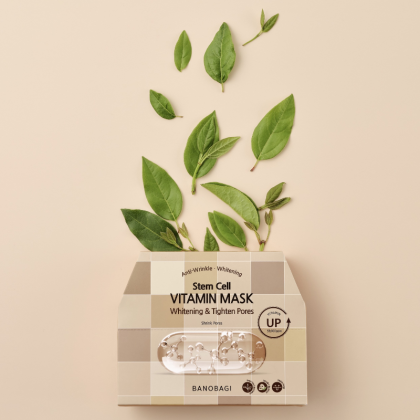 Mặt nạ Banobagi Stem Cell Vitamin Mask Whitening & Tighten Pores là phiên bản mới nhất