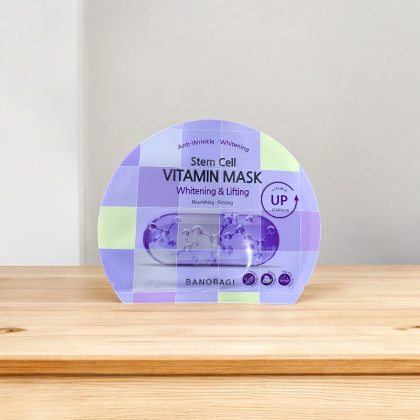 Mặt nạ Banobagi Stem Cell Vitamin Mask Whitening & Lifting Tím