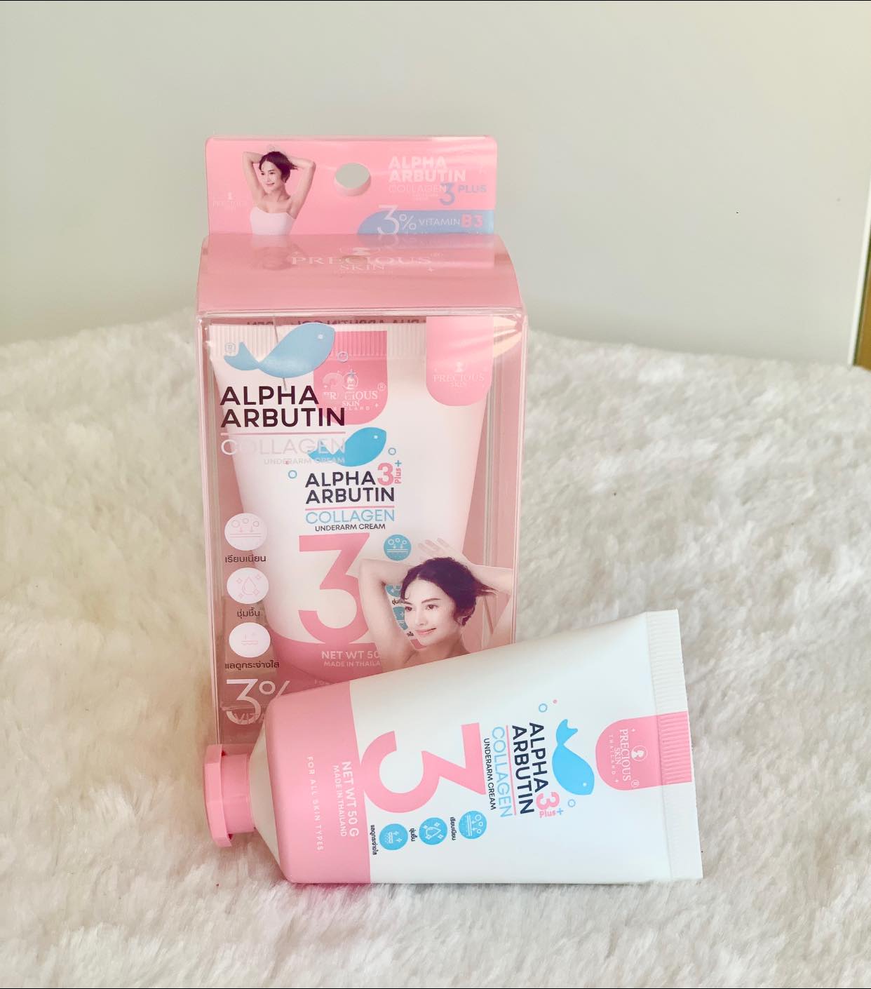 Kem Giảm Thâm Nách Alpha Arbutin Precious Skin Thái Lan 50g