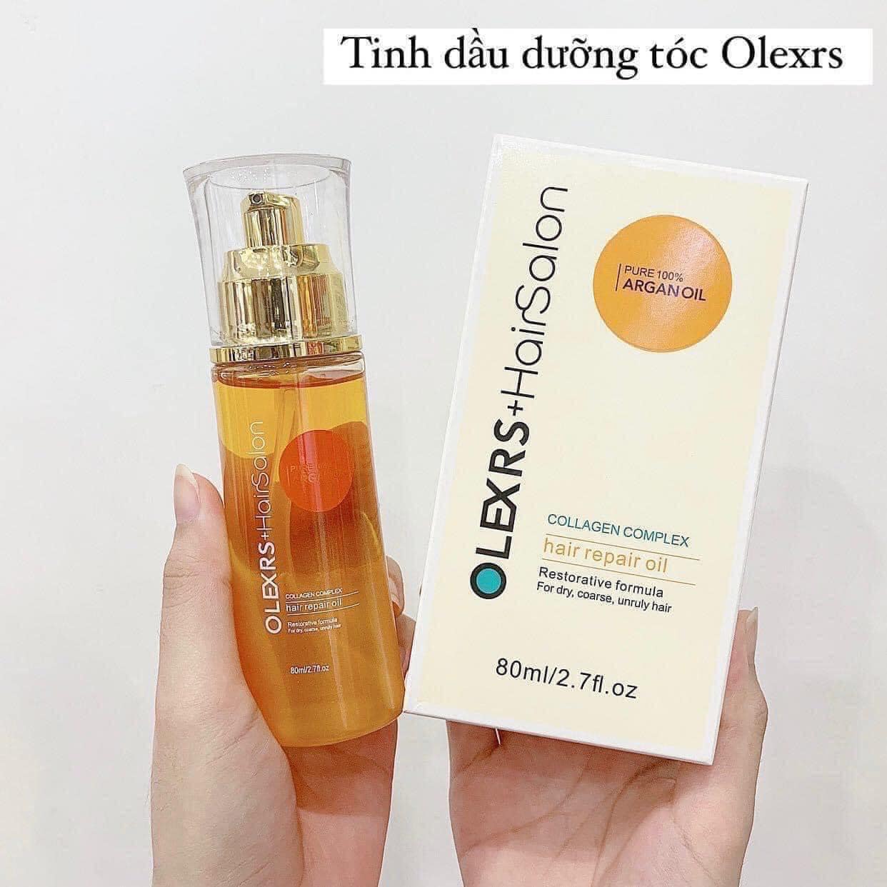 Tinh Dầu Dưỡng Tóc Olexrs +HairSalon Collagen Complex 80ml