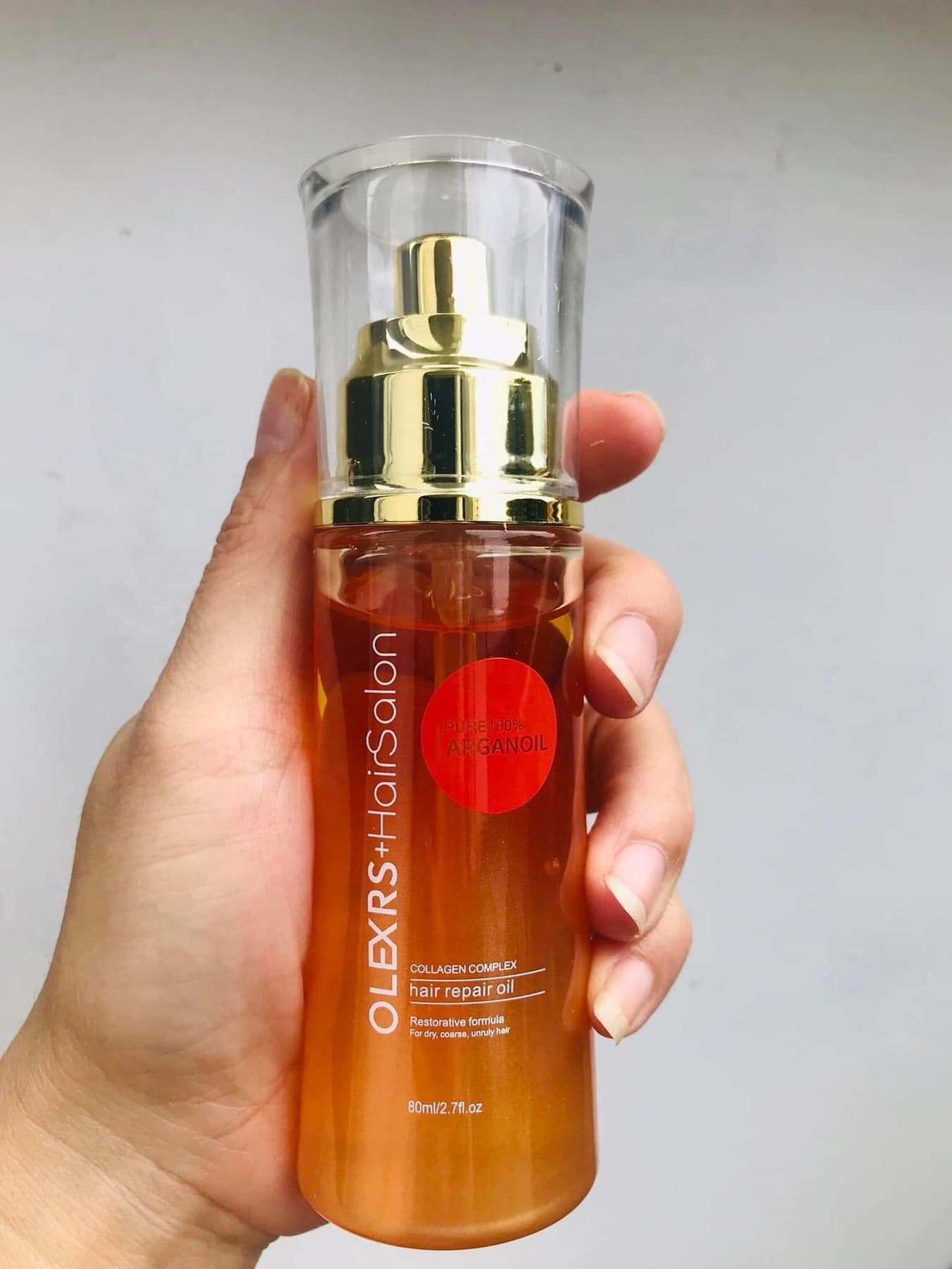 Dầu Dưỡng Tóc Olexrs+Hairsalon Collagen Complex Hair Repair Oil 80ml