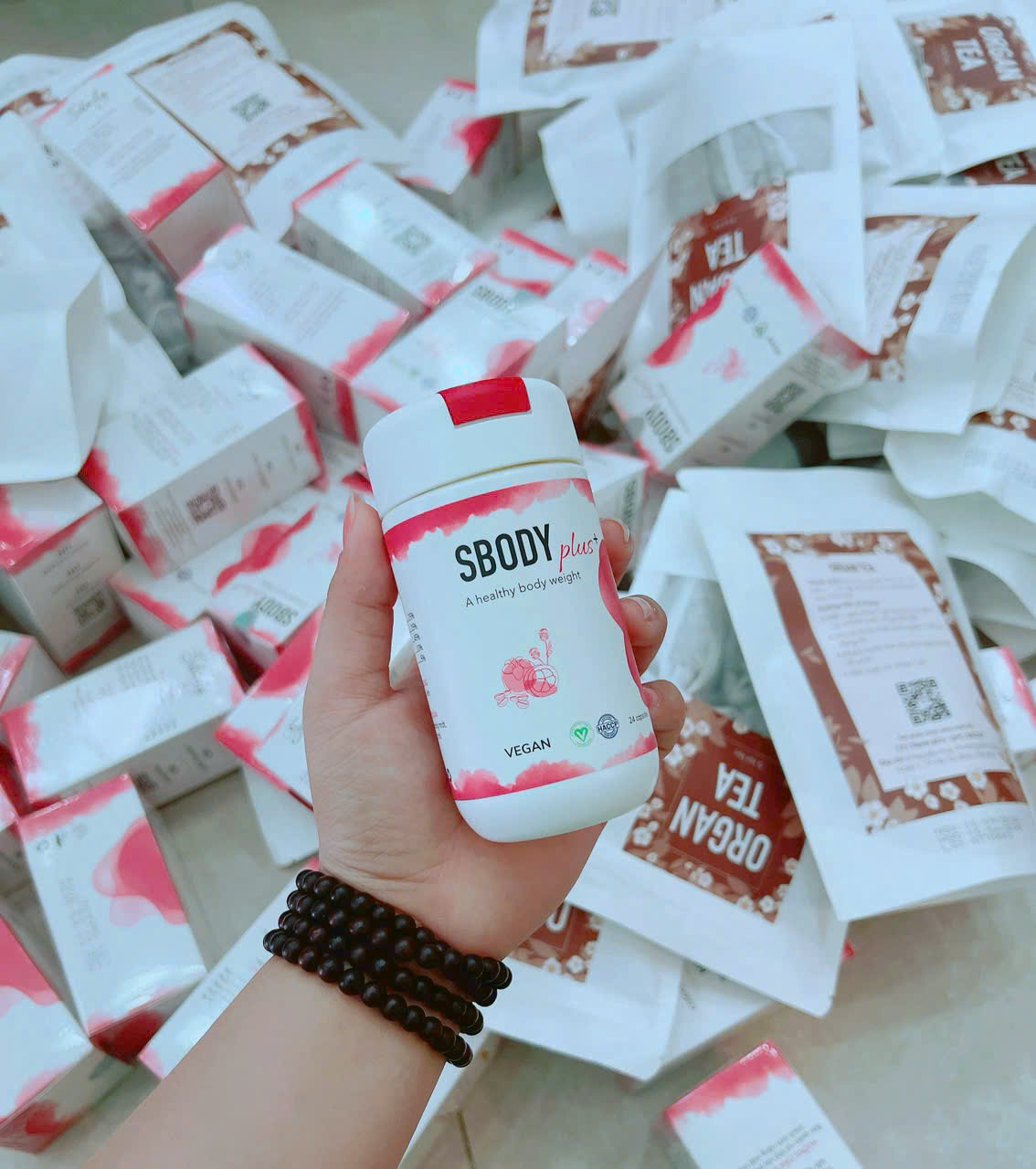 Sbody plus chương trình mua hai tặng 1 trà túi lọc