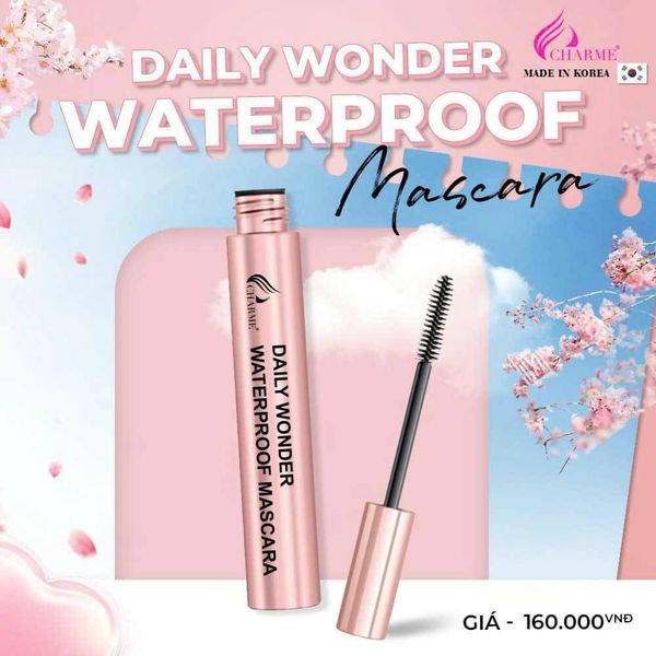 Charme Daily Wonder Waterproof chính là đũa thần giải cứu làn mi của bạn