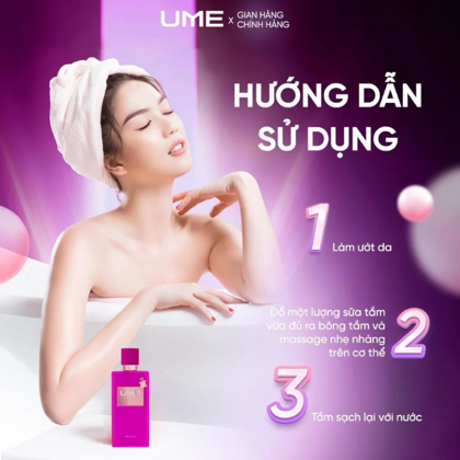Sữa tắm nước hoa UME  250ml  Ngọc Trinh