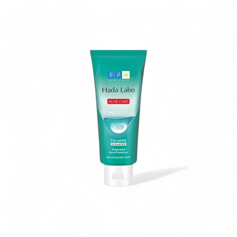 Sữa rửa mặt Hada Labo cho  da nhạy cảm Hada Labo Acne Care Calming Cleanser 80g