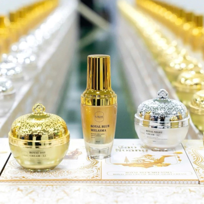 Combo Cao Nám Hoàng Gia Lachi (Serum + Kem Face Ban Ngày + Kem Face Ban Đêm) Giúp Mờ Nám Trắng Da