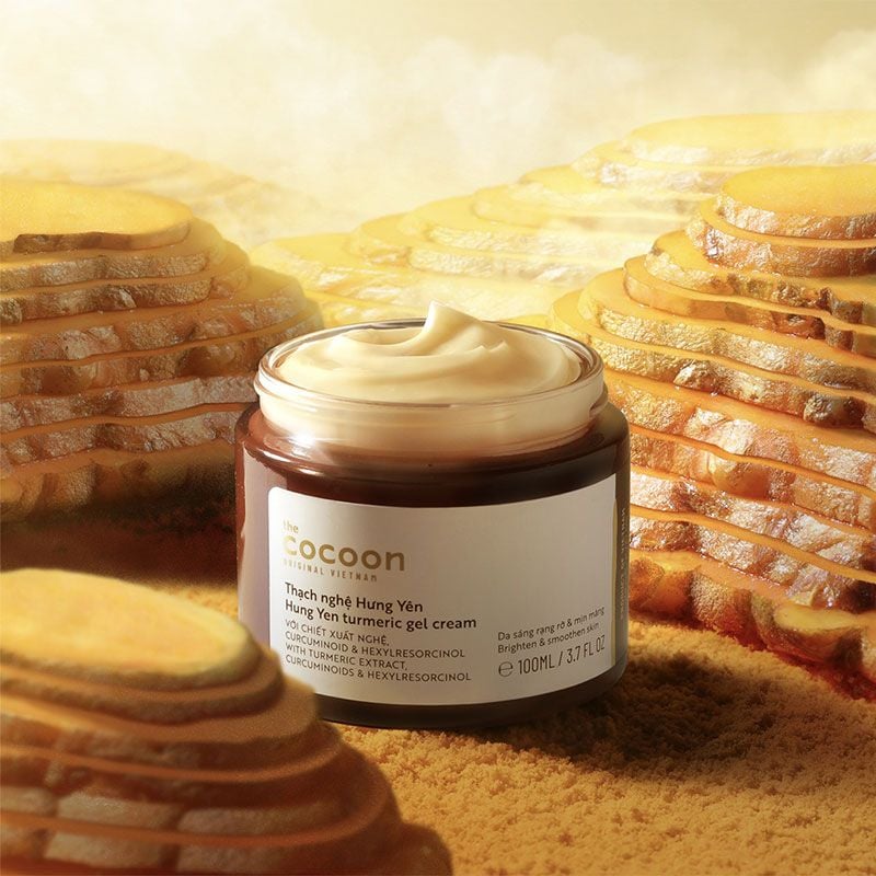 Kem Dưỡng Ẩm Làm Sáng Da Dạng Thạch Từ Nghệ Hưng Yên Cocoon