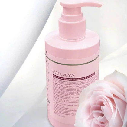 Kem Body Trắng Da Weilaiya Hương Nước Hoa Natural Fragrance Body Cream SPF30 PA+++ 200ml