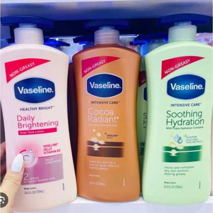 Sữa dưỡng thể Vaseline Intensive Care Soothing Hydration Hand and Body Lotion