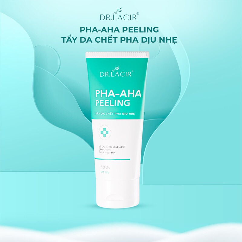 Tẩy Tế Bào Chết Mặt Dr Lacir PHA-AHA Peeling Dịu Nhẹ Cho Da 120g