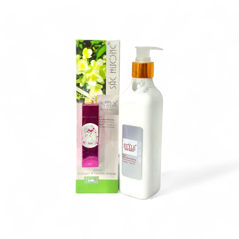 Kem dưỡng trắng, Giữ ẩm, Làm mịn da toàn thân  Sắc Hương Style 250ml