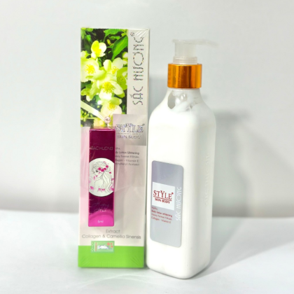 Kem dưỡng trắng, Giữ ẩm, Làm mịn da toàn thân  Sắc Hương Style 250ml